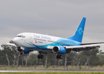 Остров Науру в Тихом океане, местная авиакомпания – фотографии Науру