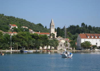 Яхты и катера на острове Лопуд, Хорватия. Фото 2 – фотографии Хорватии
