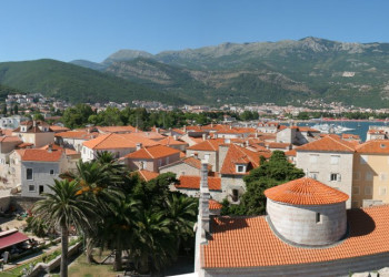 Панорамный вид в Будва, Черногория. Фото 20 – фотографии Черногории