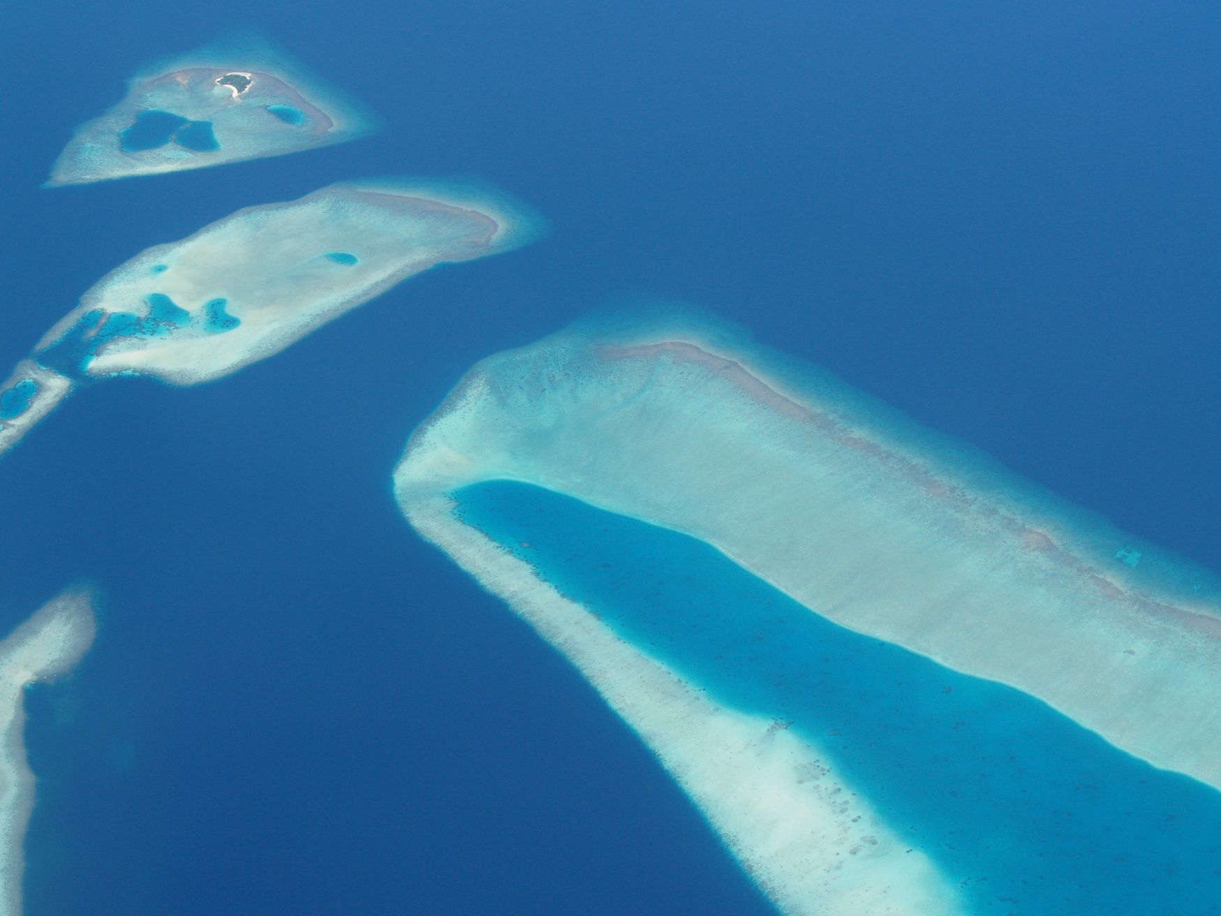 Панорамный вид в Хаа Даалу Атолл, Мальдивы – фотографии Мальдивских островов