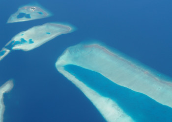 Панорамный вид в Хаа Даалу Атолл, Мальдивы – фотографии Мальдивских островов