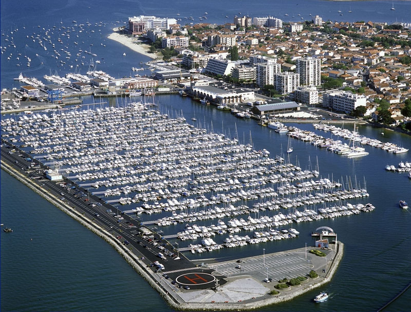 Панорамный вид в Аркашоне, Франция. Фото 1 – фотографии Франции