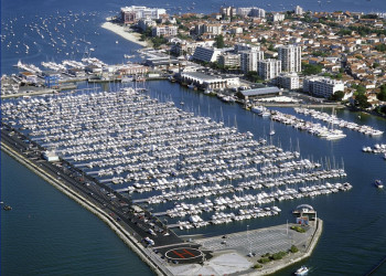 Панорамный вид в Аркашоне, Франция. Фото 1 – фотографии Франции