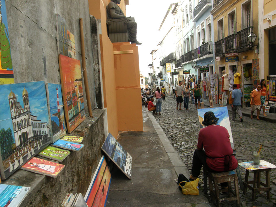 Улицы Салвадора – фотографии Бразилии