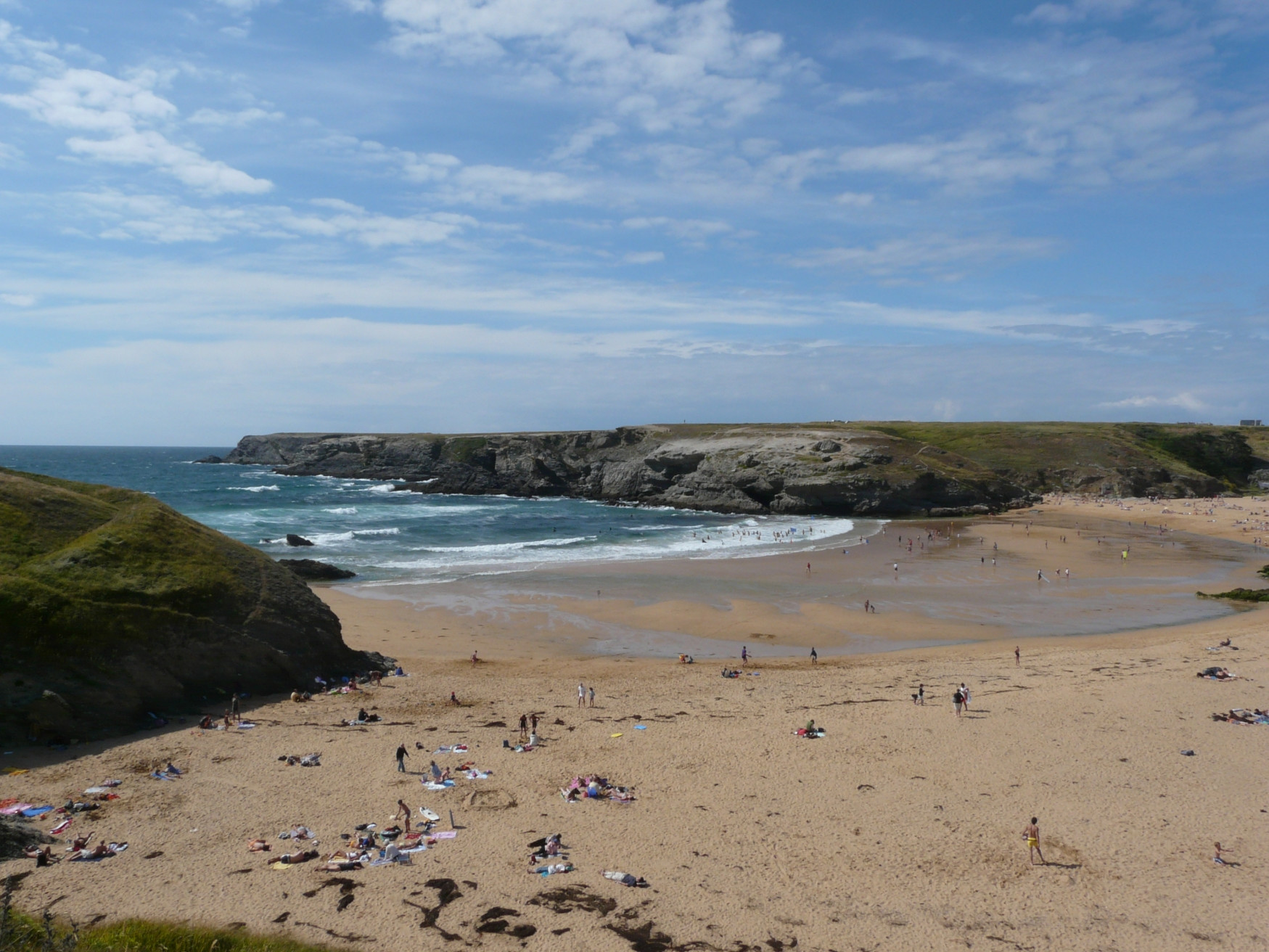 Пляж в Бель-Иль, Франция. Фото 12 – фотографии Франции