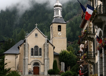 Туристы в Шамони, Франция. Фото 1 – фотографии Франции