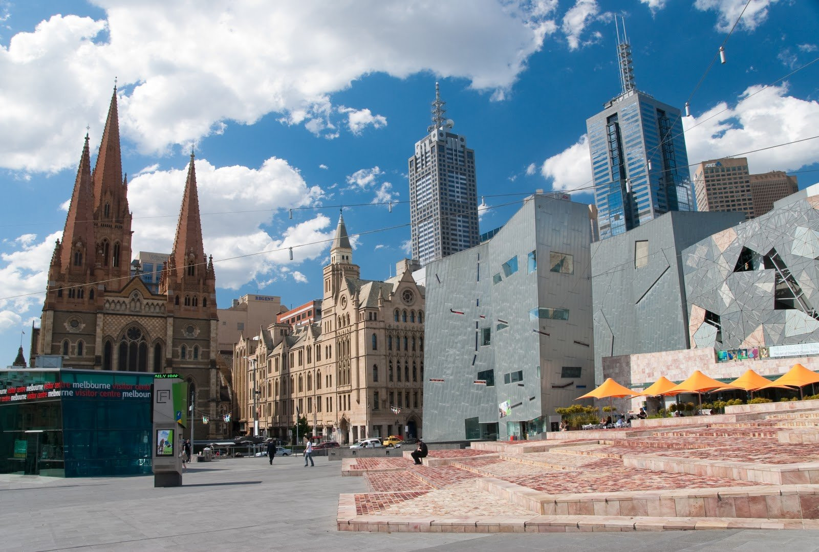 Площадь Федерации в Мельбурне – фотографии Австралии