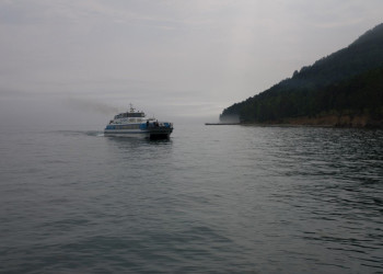 Теплоход в Большие Коты, Россия – фотографии России