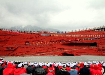 Шоу под открытым небом – «Impression Lijiang», Китай. Фото 9 – фотографии Китая