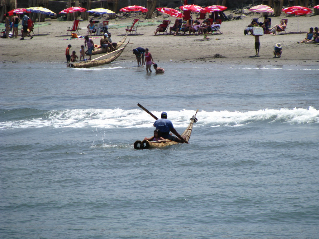 Лодки Уанчако – фотографии Перу