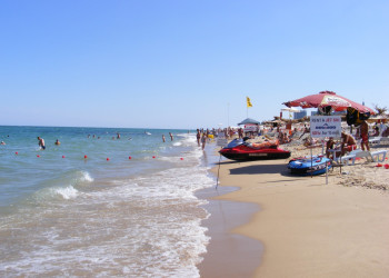 Пляж  в Кранево, Болгария. Фото 4 – фотографии Болгарии