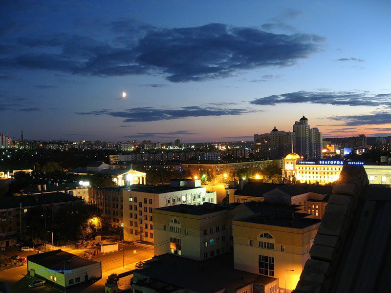 Вечер в Белгороде, Россия – фотографии России