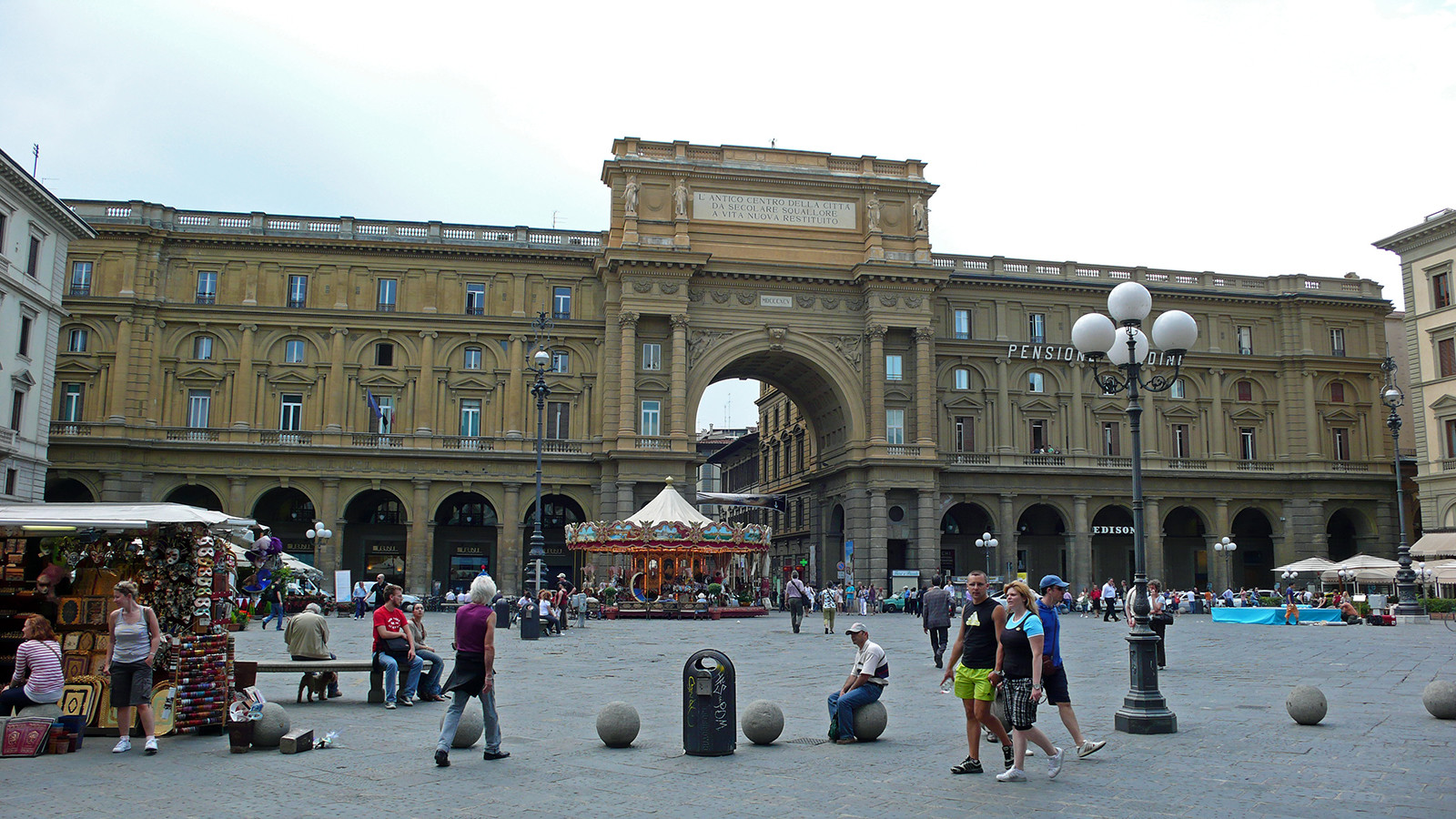 Площадь Республики (Piazza della Repubblica). Флоренция. Фото 3 – фотографии Италии