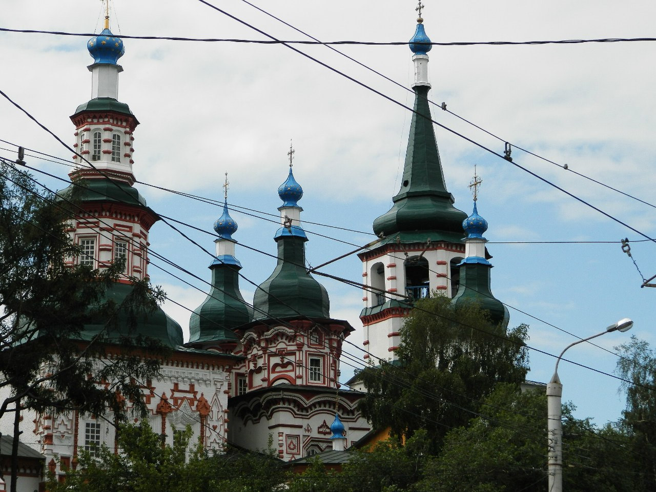 Крестовоздвиженская церковь в Иркутске, Россия. Фото 1 – фотографии России