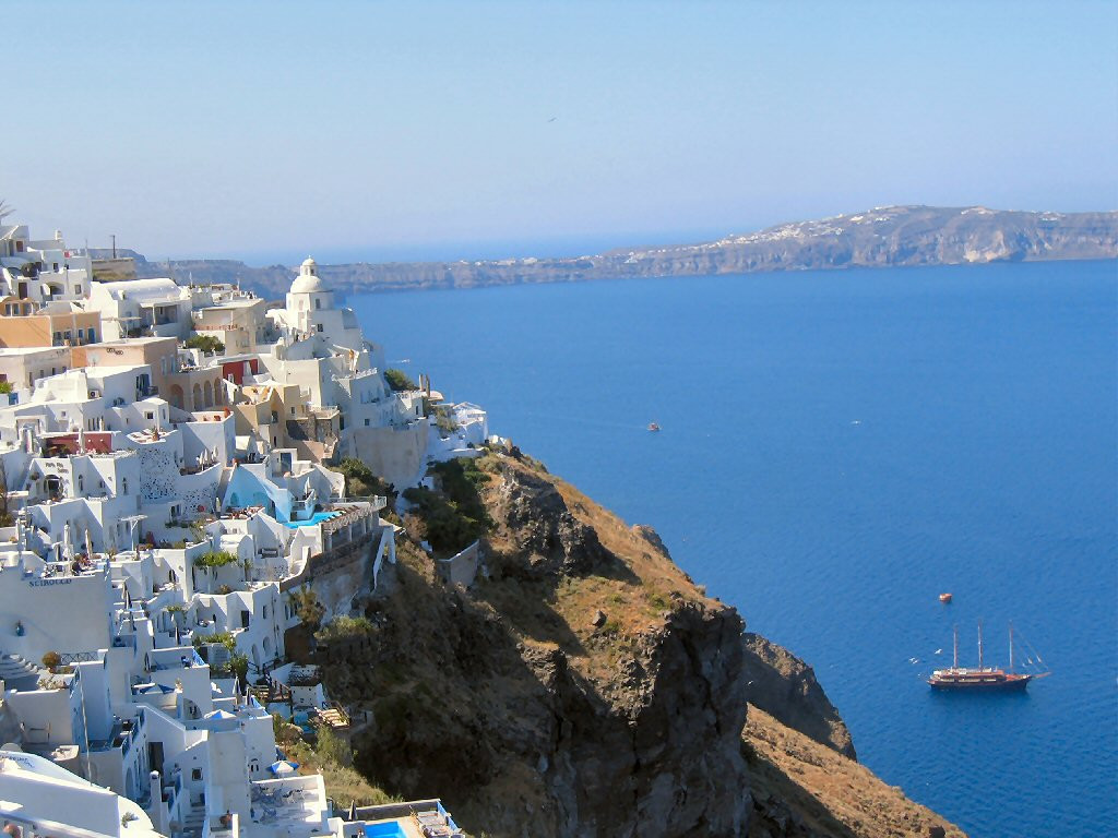 Санторини остров, Южные Эгейские острова, Греция, фото № 66953 – фотографии Греции