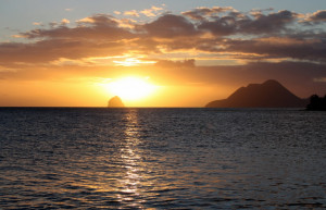 Закат в Сент-Люс. Мартиника – фотографии Мартиники