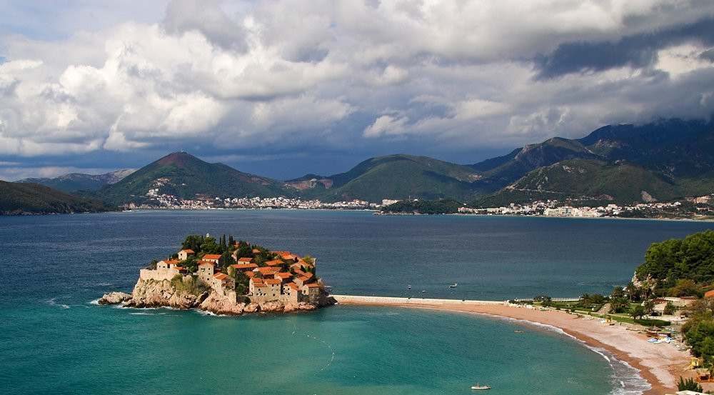Побережье в Святой Стефан, Черногория. Фото 1 – фотографии Черногории