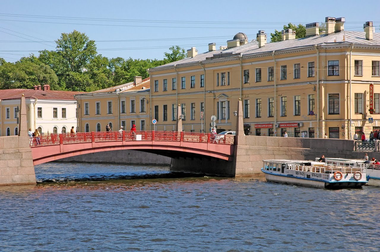 Мост в Санкт-Петербурге, Россия – фотографии России