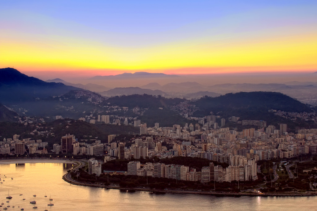 Вид на Рио-де-Жанейро – фотографии Бразилии