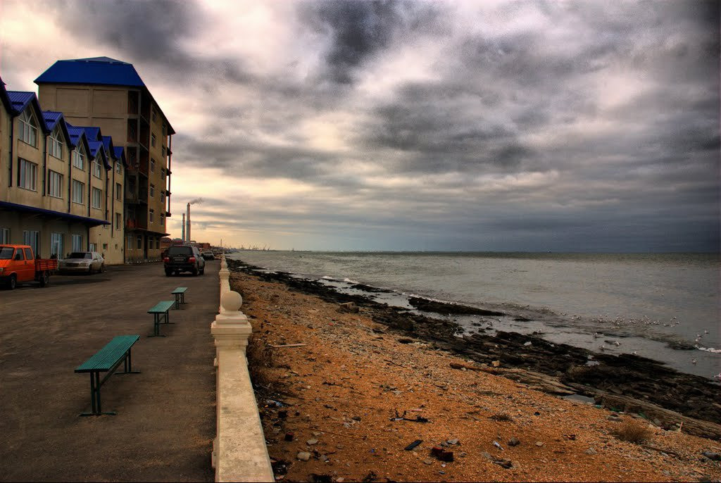 Набережная в Махачкале, Россия – фотографии России