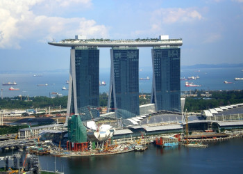 Сингапурский отель Marina Bay Sands – фотографии Сингапура