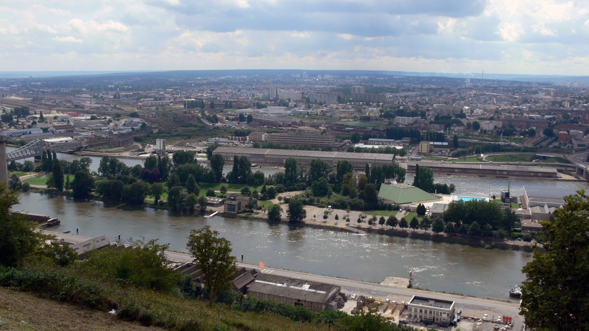 Панорамный вид в Руане, Франция. Фото 1 – фотографии Франции