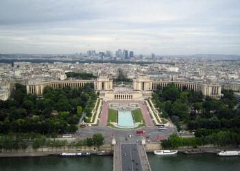Панорамный вид в Париже, Франция. Фото 26 – фотографии Франции