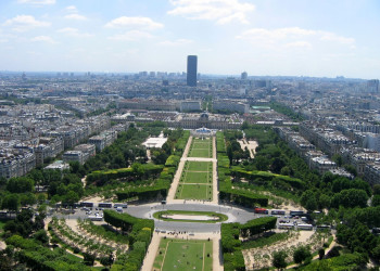 Панорамный вид в Париже, Франция. Фото 9 – фотографии Франции