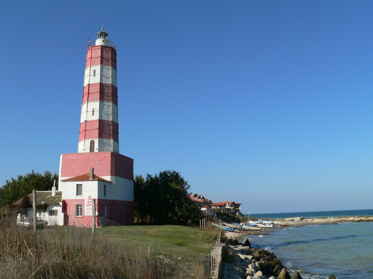 Маяк в Шабла, Болгария. Фото 1 – фотографии Болгарии