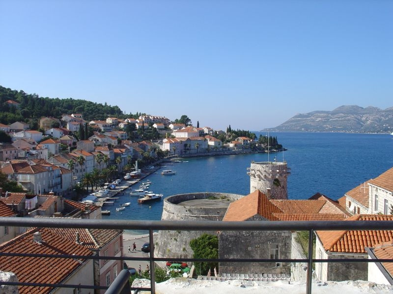 Панорамный вид в Корчула, Хорватия. Фото 2 – фотографии Хорватии