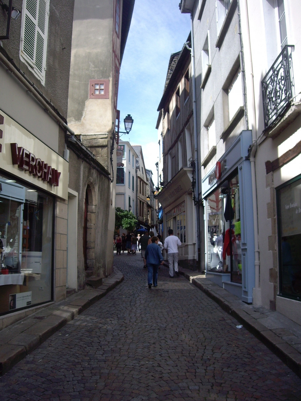 Улица в Ванне, Франция – фотографии Франции