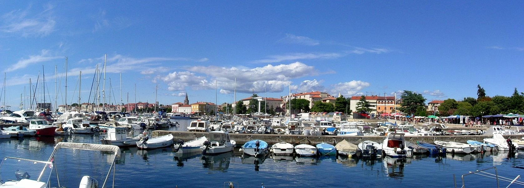 Порт в Пореч, Хорватия – фотографии Хорватии