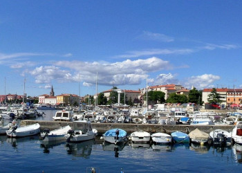 Порт в Пореч, Хорватия – фотографии Хорватии