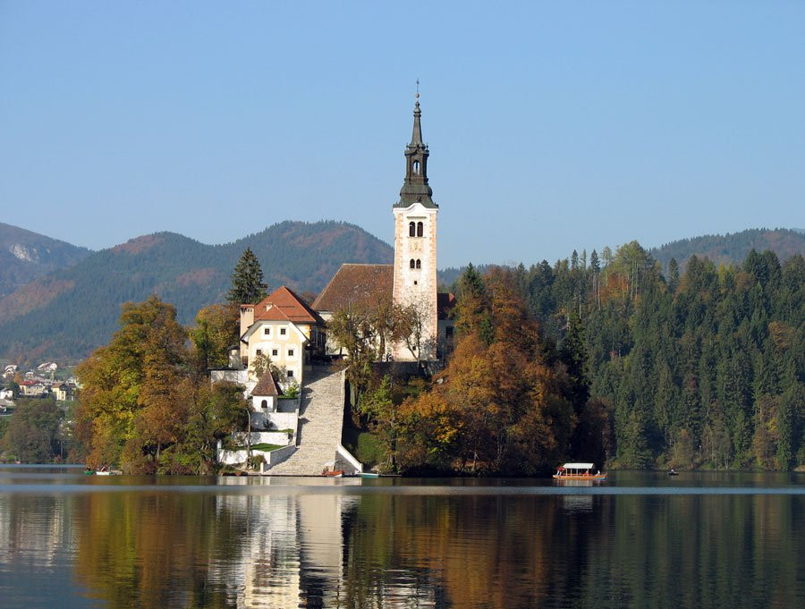 Блед Озеро, Словения, фото № 56816 – фотографии Словении