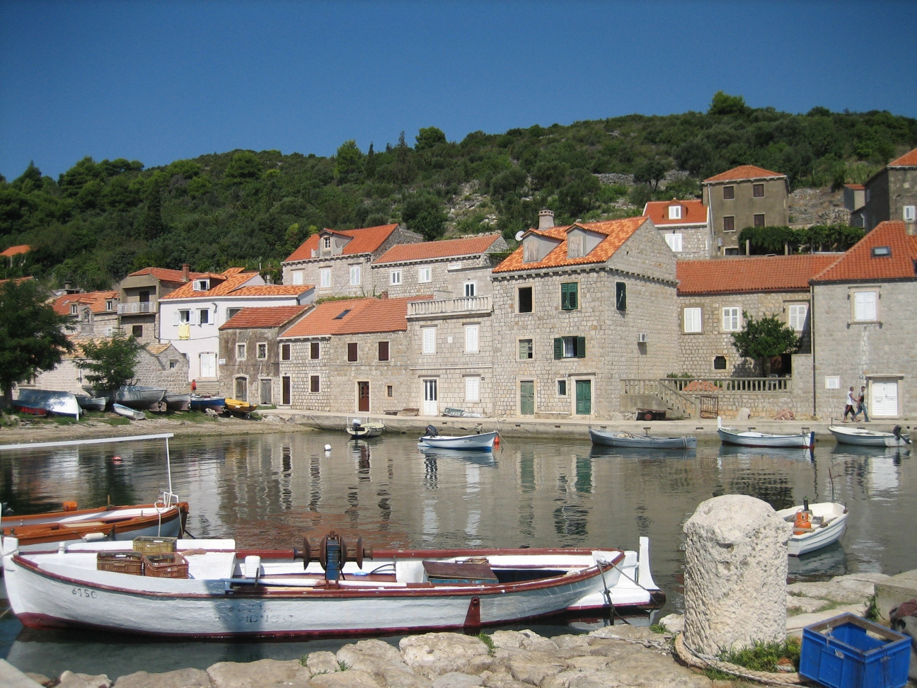 Причал на острове Шипан, Хорватия. Фото 5 – фотографии Хорватии