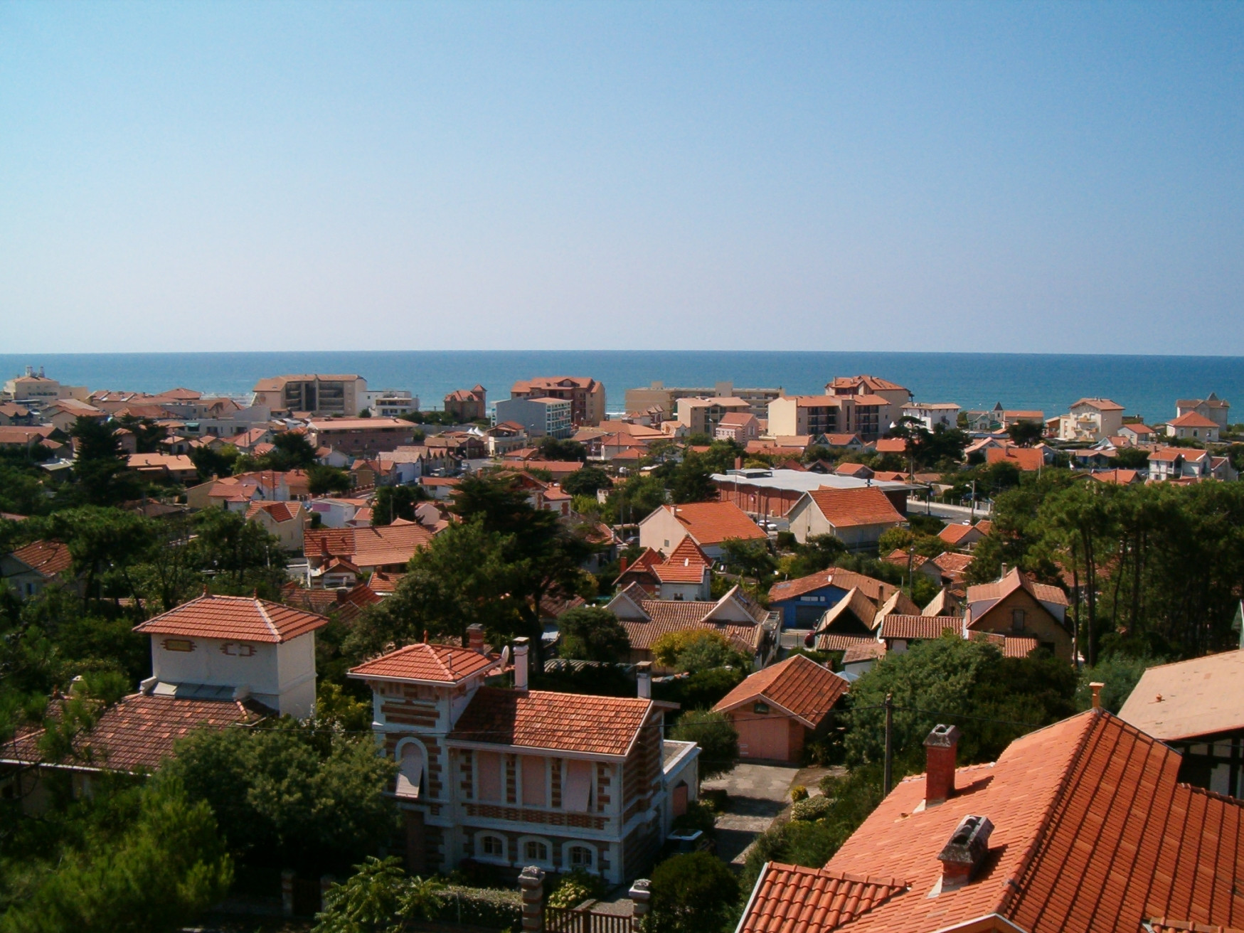 Панорамный вид в Лакано, Франция – фотографии Франции
