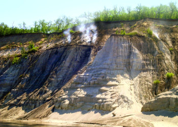 Горящие горы в Амурской области – фотографии России