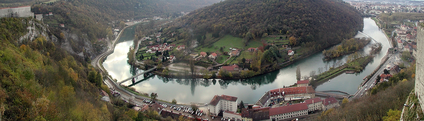 Панорамный вид в Безансоне, Франция. Фото 7 – фотографии Франции