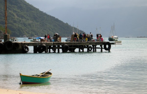 Причал в Илья-Гранди, Бразилия – фотографии Бразилии