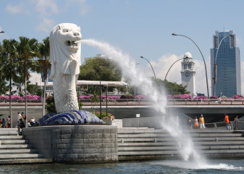 Мерлион – фотографии Сингапура