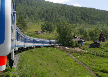 Кругобайкальская железная дорога или «Кругобайкалка» – фотографии России