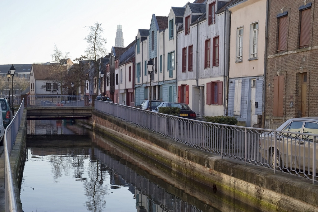 Канал в Амьене, Франция. Фото 5 – фотографии Франции