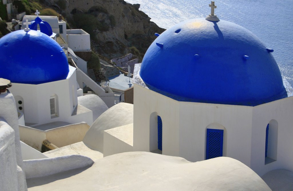 Санторини остров, Южные Эгейские острова, Греция, фото № 66929 – фотографии Греции