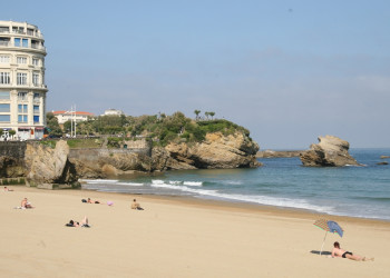 Пляж в Биаррице, Франция. Фото 7 – фотографии Франции