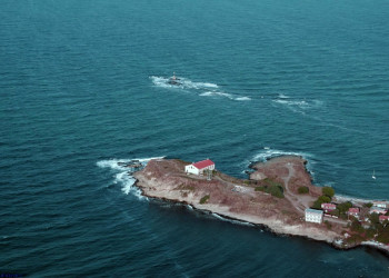 Панорамный вид в Царево, Болгария – фотографии Болгарии