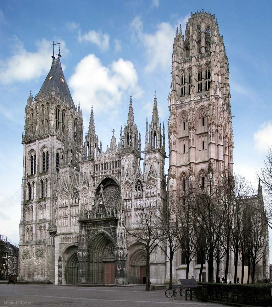 Руанский Собор, Франция – фотографии Франции