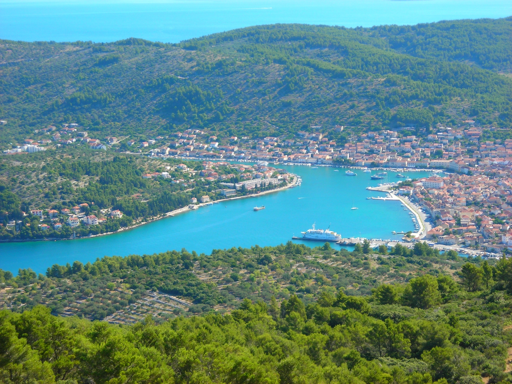 Панорамный вид в Вела-Лука, Хорватия. Фото 5 – фотографии Хорватии