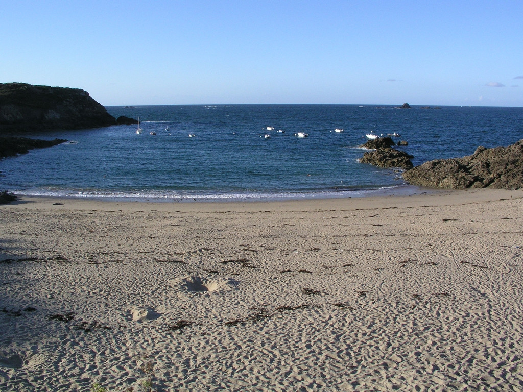 Пляж в Сен-Мало, Франция. Фото 10 – фотографии Франции