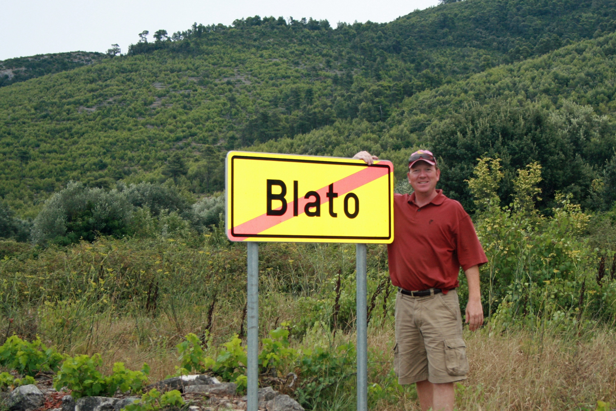 Указатель в Блато, Хорватия – фотографии Хорватии