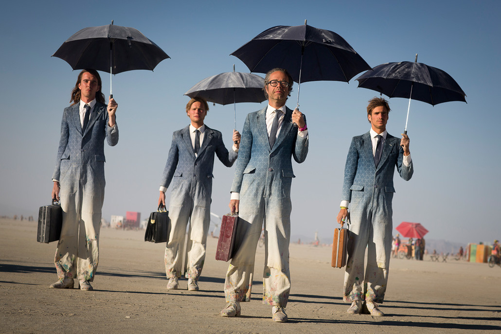 фестиваль "Горящий человек" в США – фотографии США